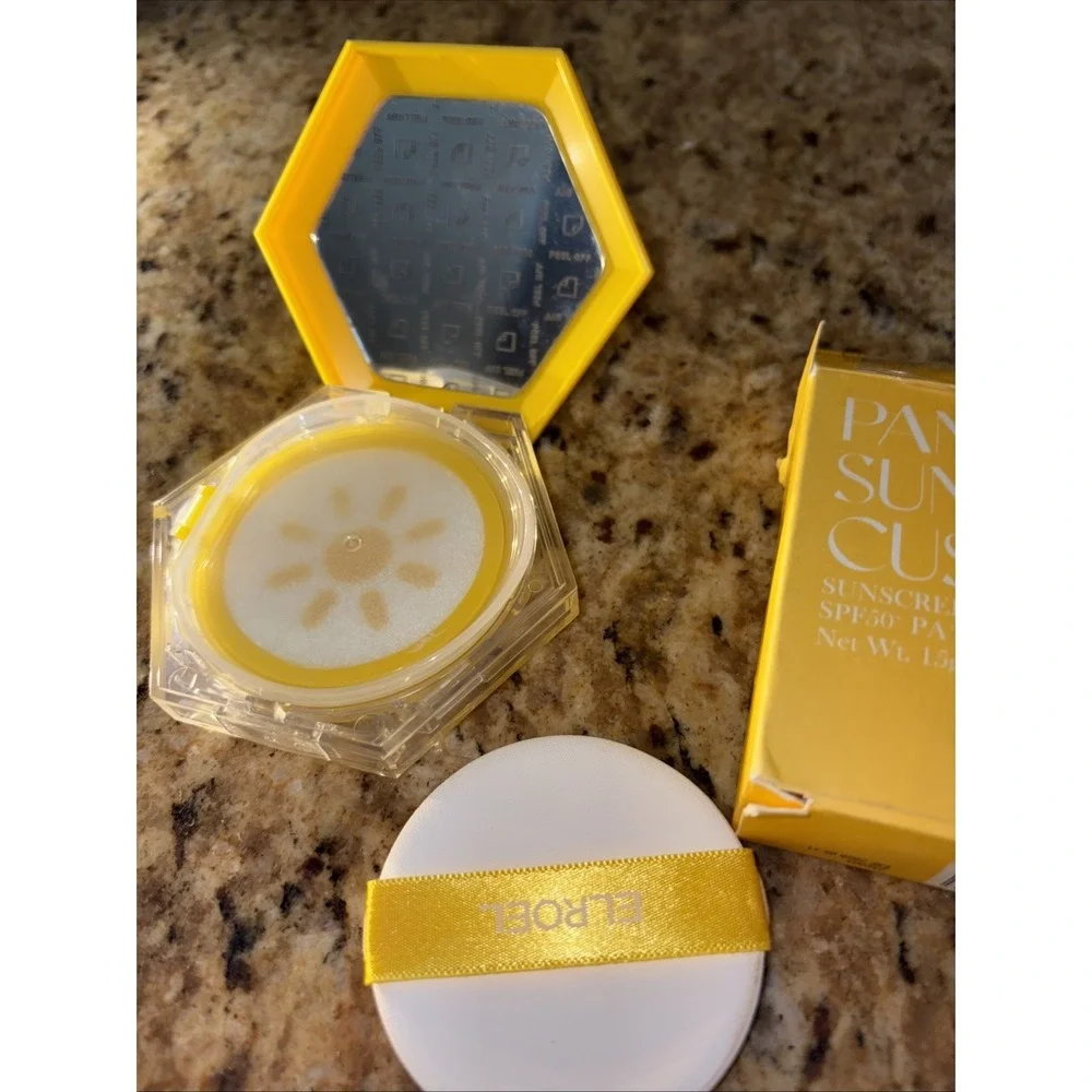 ELROEL Pang Pang Big Sun Cushion UV Shield SPF50+ PA++++ 25g Sunscreen Sun Cream